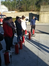 Participação da Cliwork Formação de combate a incêndios e evacuação de edifícios Participação da Cliwork Formação de combate a incêndios e evacuação de edifícios